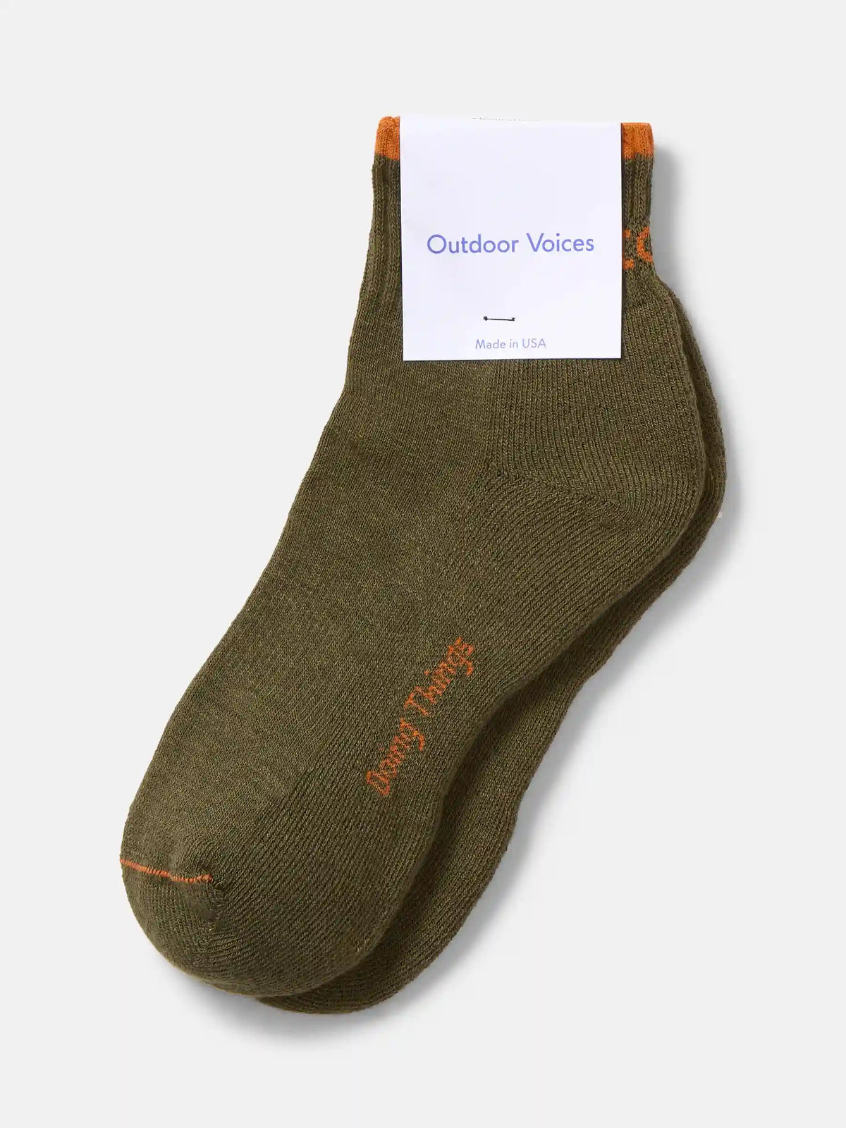 OV Rec Ankle Tipped Sock